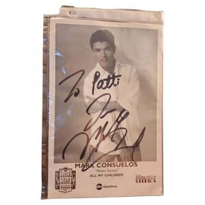 Mark Consuelos Autographed Photo, All My Children, Riverdale